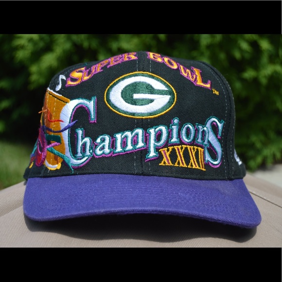Packers super bowl 31 hat Clearance